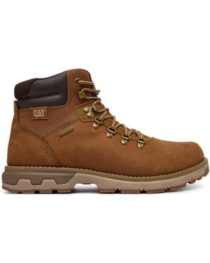 Caterpillar Schnürstiefeletten Pursue Hiker Wp P726854 - Braun