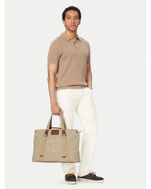 Guess Wochenendtasche Hmoscm P6246 - Natur