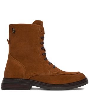 U.S. POLO ASSN. Schnürschuhe Ceo-Marika001W/El1 - Braun