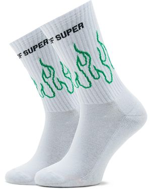 Vision Of Super Hohe -Socken Vsa00169Cz Weiß - Blau