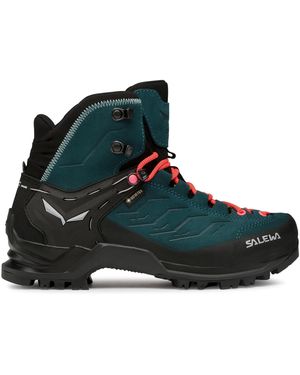 Salewa Trekkingschuhe Ws Mtn Trainer Mid Gtx Gore-Tex 63459 8550 - Grün