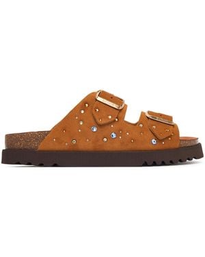 Scholl Pantoletten Beatriz F00900 - Braun