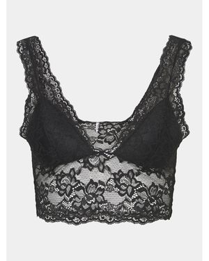 Pieces Bralette-Bh Lina 17096003 - Schwarz