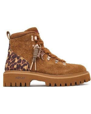 Replay Schnürschuhe Gwlb1 .000.C0003L - Braun
