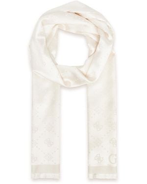 Guess Schal Aw5359 Pol03 - Weiß