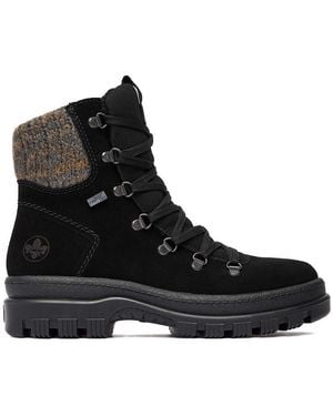 Rieker Schnürschuhe Ceo-X8200-00 - Schwarz