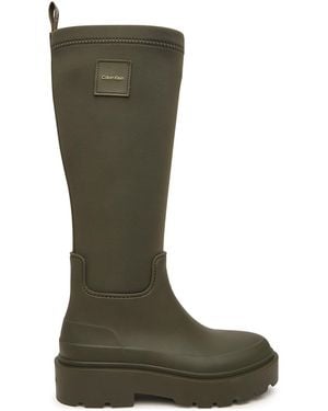 Calvin Klein Gummistiefel Rainboot High Rubber Neo Hw0Hw03180 - Grün