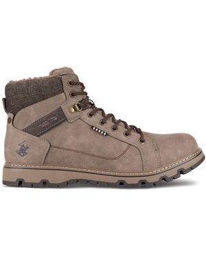 Beverly Hills Polo Club Schnürschuhe 23Ab520 - Braun