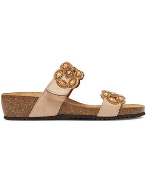 Grünland Pantoletten Memi Cb0828 - Braun