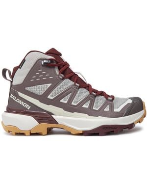 Salomon Trekkingschuhe X Ultra 360 Edge Mid Gore-Tex L47698600 - Braun