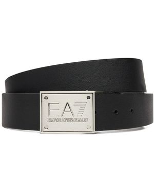 EA7 Herrengürtel 7X000091 Af14319 Mc165 - Schwarz
