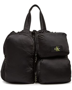 Calvin Klein Tasche Tech Utility Tote Lv04G3148G - Schwarz