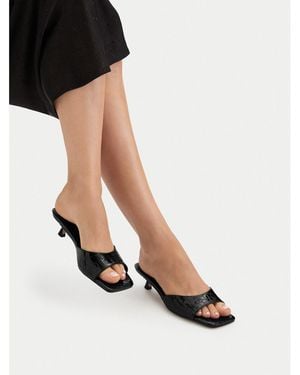 DeeZee Pantoletten Ceo-Ts6253-01 - Schwarz