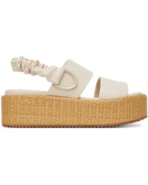 Blauer Sandalen S5Opal04/Raf - Weiß