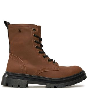 Wrangler Schnürstiefeletten Dakota 20243062.Jcu - Braun