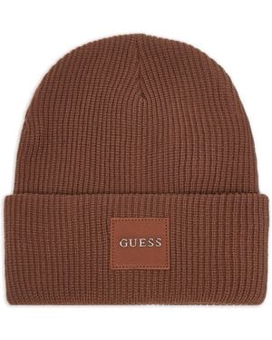 Guess Mütze Am9695 Pol01 - Braun