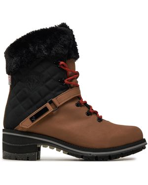 Rossignol Schnürschuhe 1907 Megeve Nabuk 2.0 Rnnw040 - Braun