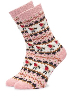 Barbour Lange Socken Robin Fair Isle Lso0077Pi11 - Weiß