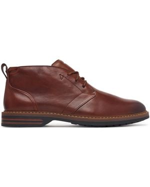 Clarks Schnürschuhe Aldwin 2 Chukka 26320116 - Braun