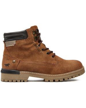 Mustang Schnürstiefeletten 4142-602 - Braun