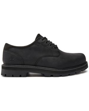 Timberland Halbschuhe Lace Up Waterproof Tb0A69T9W021 - Schwarz