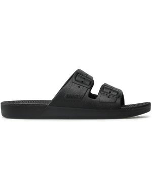 FREEDOM MOSES Pantoletten Basic - Schwarz