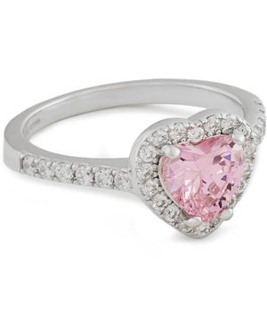 ICED STUFF Ring Heart Gem - Mehrfarbig