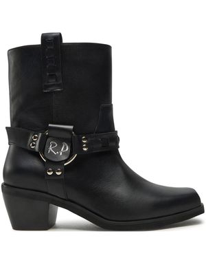 R.Polański Stiefeletten 1920 - Schwarz