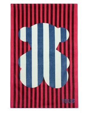 Tous Handtuch T Stripes Motifs 20024438 - Rot