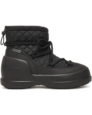 Moon Boot Schneeschuhe Mb Mezzaluna Quilted Mid Wp 80D2500020 - Schwarz