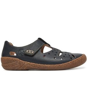 Rieker Halbschuhe 54555-14 - Blau