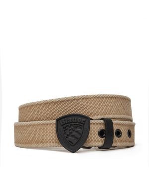 Blauer Herrengürtel S5Shil02/Bel - Braun