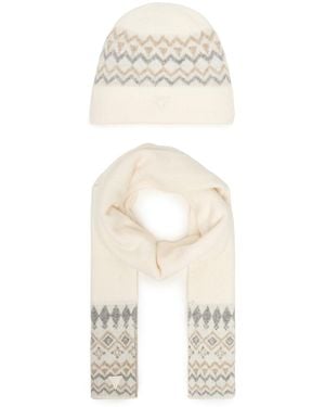 Guess Set Schal Und Mütze M4Pz60 Z3Lq0 - Natur