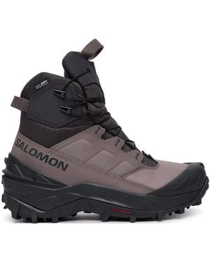 Salomon Trekkingschuhe Crosstrak Powder Wp L47569900 - Schwarz