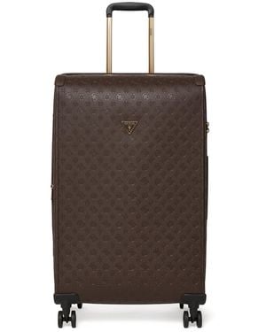 Guess Großer Koffer Lenwood Travel Twdp21 02988 - Braun
