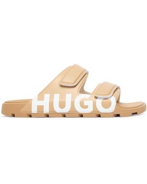 HUGO Pantoletten Evander 50542042 - Natur