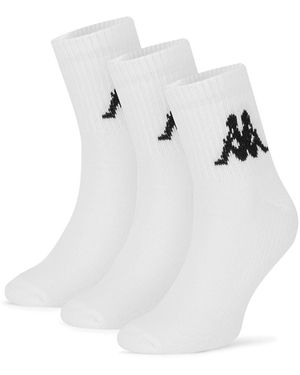 Kappa Lange Socken Z4444_Aw24 (3-Pack) - Weiß