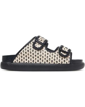 Scholl Pantoletten Noelle Chunky F00777 - Schwarz