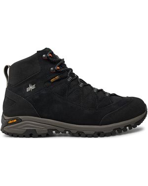 Lomer Trekkingschuhe Sella High Mtx Suede 30047/A - Schwarz