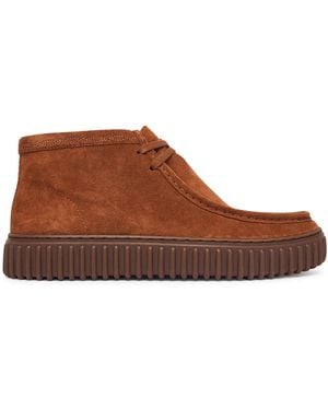 Clarks Halbschuhe Torhill Hi 26327243 - Braun