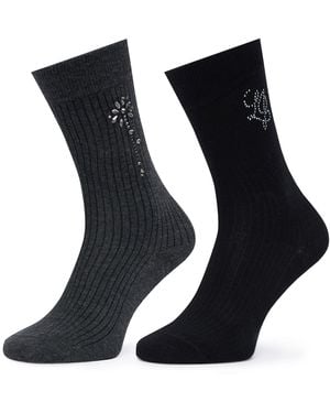 Liu Jo Lange Socken 2F6079 T0300 - Schwarz