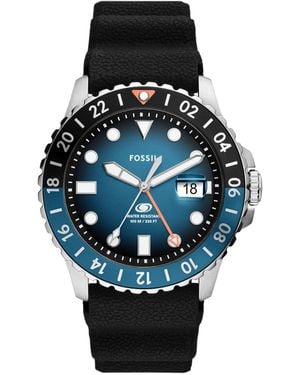 Fossil Uhr Gmt Fs6049 - Schwarz