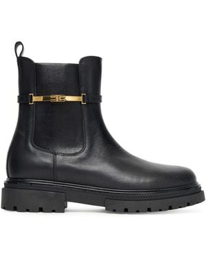 Elisabetta Franchi Stiefeletten Chelsea Bot F4A5-E0441-1251 D - Schwarz