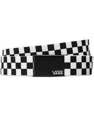 Vans Herrengürtel Deppster Ii Web Vn0A31J1Y281 Weiß - Schwarz