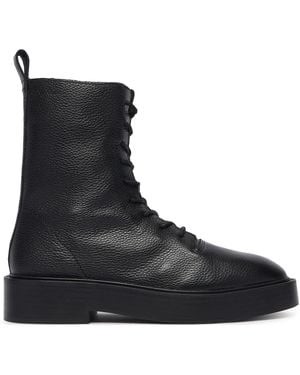 Calvin Klein Schnürschuhe Conc Welt Lace Up Boot Lth Hw0Hw03209 - Schwarz