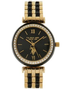 U.S. POLO ASSN. Uhr Usp8365Yg - Schwarz
