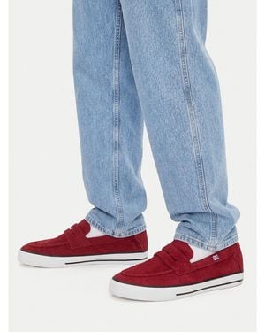 DC Shoes Sneakers Aus Stoff Eo-Lea-Zl-D107 - Blau