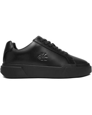 Calvin Klein Sneakers Chunky Cupsole Laceup Lth Wn Yw0Yw01947 - Schwarz
