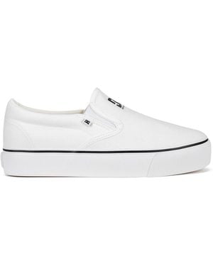 Dc Sneakers Aus Stoff Wfa3015-1 - Weiß