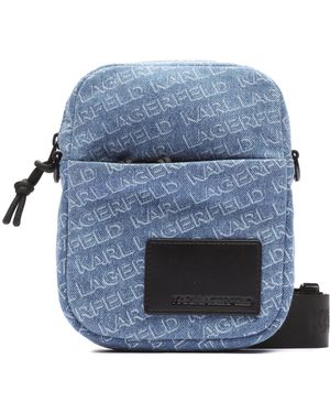 Karl Lagerfeld Umhängetasche 231M3066 - Blau